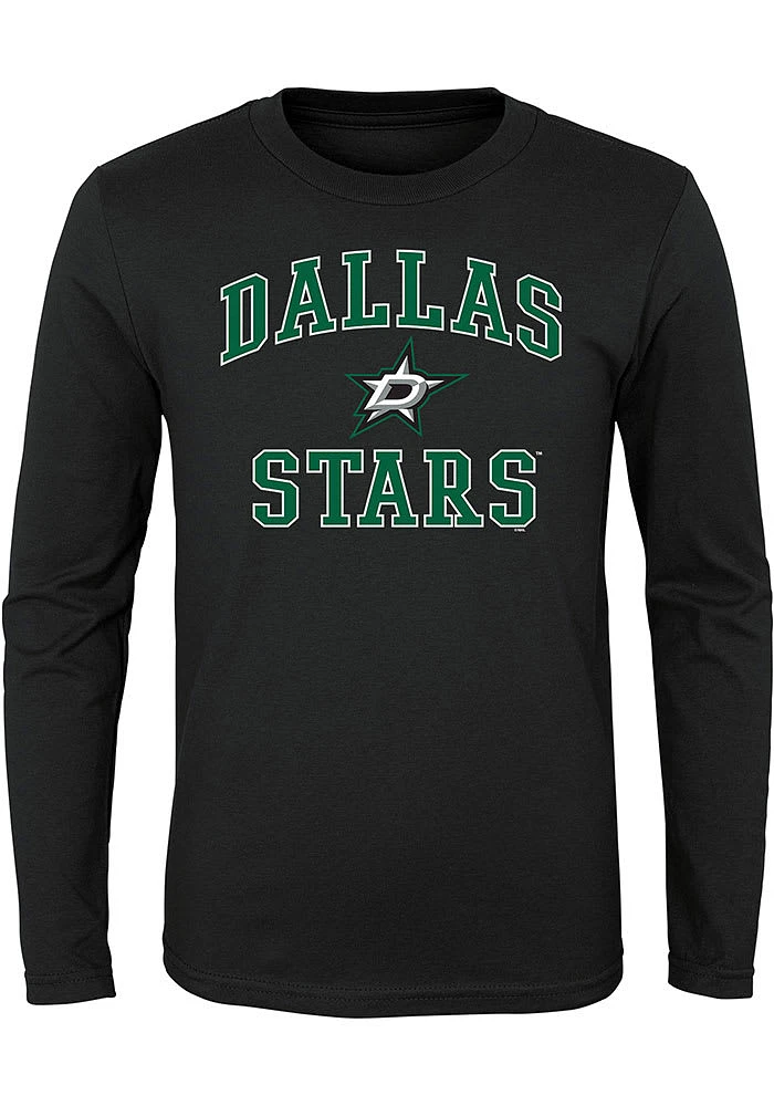 Dallas Stars Toddler Black #1 Design Long Sleeve T-Shirt