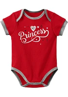 Cincinnati Reds Infant Girls Red Dream Big Set Top and Bottom