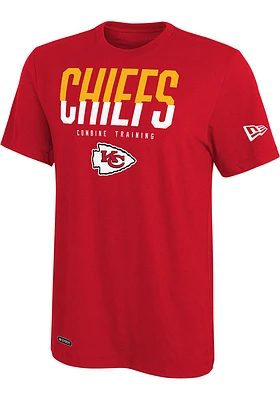 Kansas City Chiefs Red Big Stage Short Sleeve T Shirt