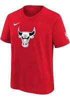 Nike Chicago Bulls Youth Red Mixtape Logo Short Sleeve T-Shirt