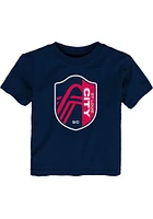 St Louis City SC Toddler Navy Blue Our Short Sleeve T-Shirt