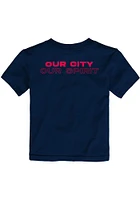 St Louis City SC Toddler Navy Blue Our Short Sleeve T-Shirt
