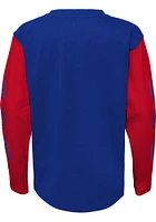 Detroit Pistons Youth Blue Golden Long Sleeve Fashion T-Shirt