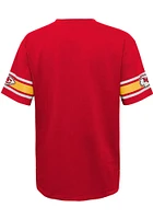 Kansas City Chiefs Youth Red Victorious Short Sleeve Fashion T-Shirt