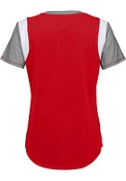 Cincinnati Reds Girls Red Totally Short Sleeve Fashion T-Shirt