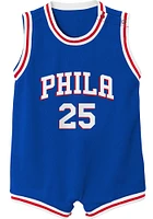76ers Baby Outer Stuff Ben Simmons  Replica Road Basketball Jersey