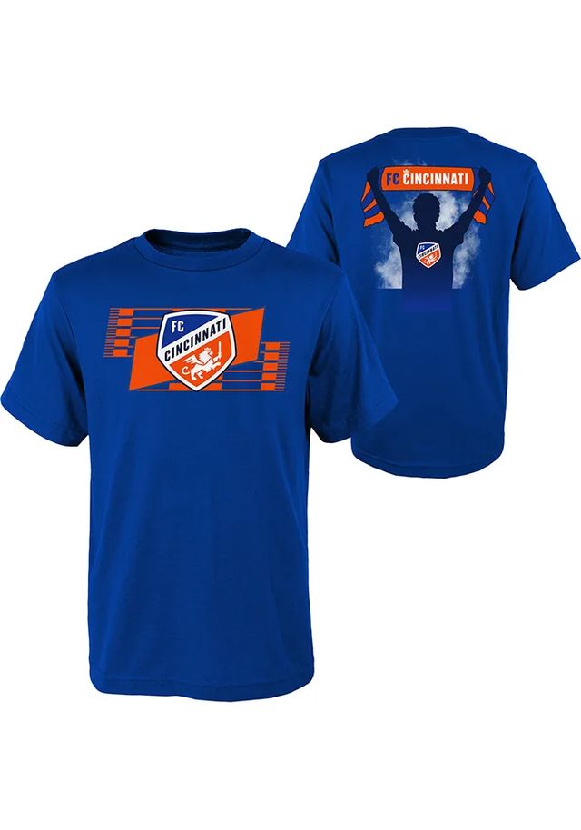 FC Cincinnati Youth Blue Hold It Up Short Sleeve T-Shirt