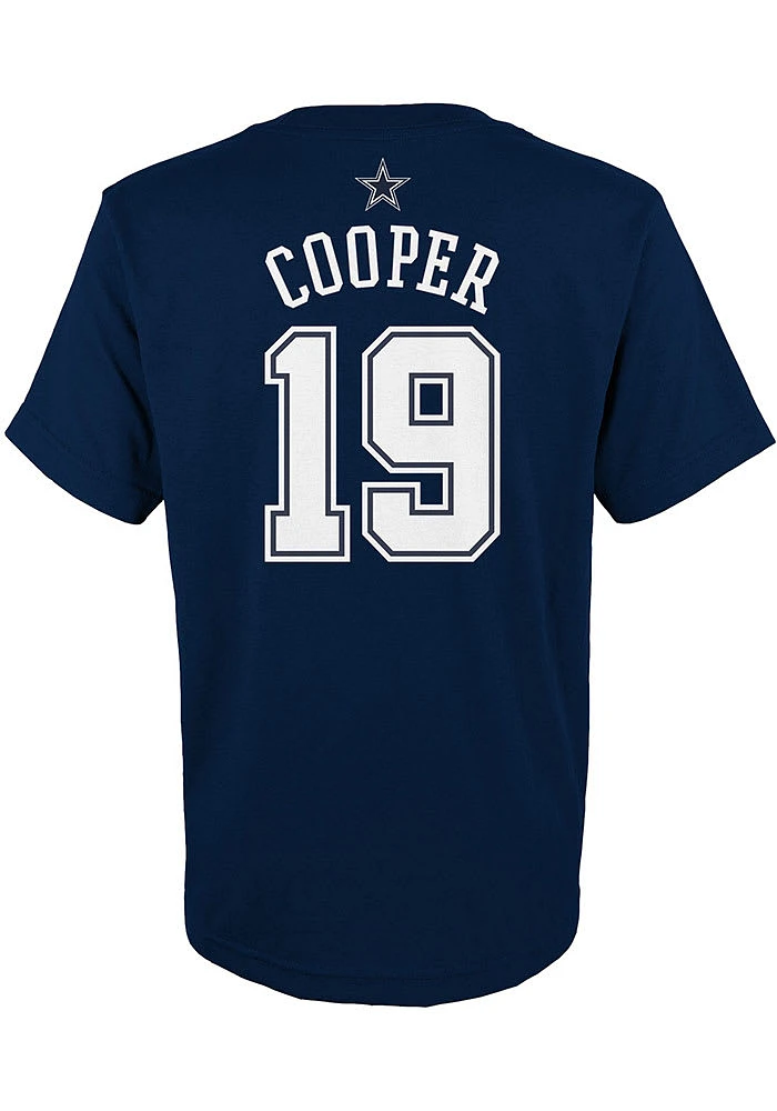 Amari Cooper Dallas Cowboys Youth Navy Blue NN Player Tee