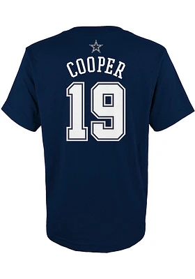 Amari Cooper Dallas Cowboys Youth Navy Blue NN Player Tee