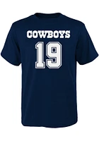 Amari Cooper Dallas Cowboys Youth Navy Blue NN Player Tee