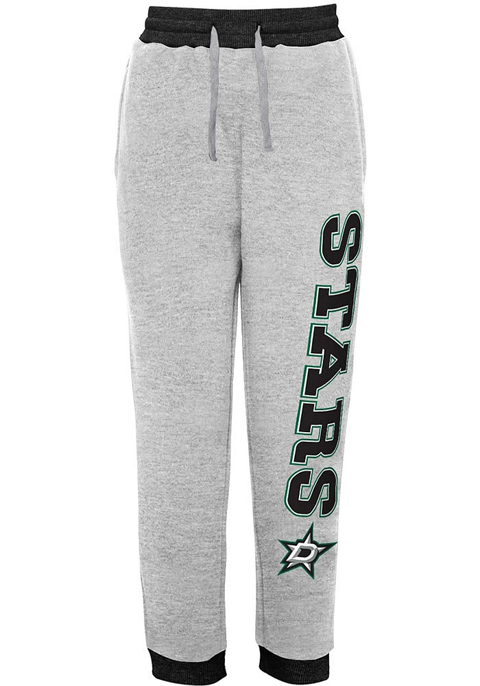 Dallas Stars Youth Grey Skilled Enforcer Sweatpants