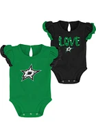 Dallas Stars Baby Kelly Green Hockey Star Set One Piece