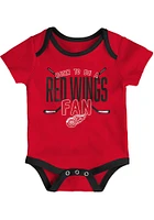 Detroit Red Wings Baby Game Time One Piece