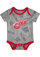 Detroit Red Wings Baby Game Time One Piece