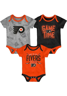 Philadelphia Flyers Baby Orange Game Time One Piece