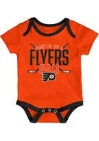 Philadelphia Flyers Baby Orange Game Time One Piece