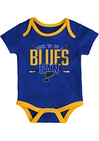 St Louis Blues Baby Blue Match Time One Piece