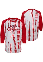 St Louis Cardinals Youth Red Luv The Game Long Sleeve Fashion T-Shirt