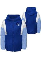 Kansas City Royals Youth Blue Big Break Light Weight Jacket