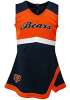 Chicago Bears Toddler Girls Navy Blue Cheer Captain Sets Dress