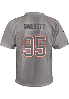 Myles Garrett Cleveland Browns Youth Grey Nike Atmosphere Football Jersey