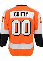 Gritty  Philadelphia Flyers Youth Orange Replica Hockey Jersey