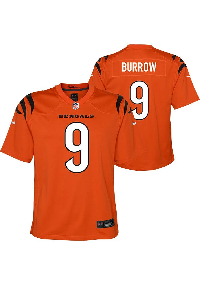 Joe Burrow Cincinnati Bengals Youth Nike Game Alt Football Jersey