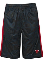 Chicago Bulls Youth Black Scribble Dribble Shorts