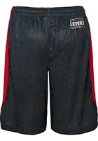 Chicago Bulls Youth Black Scribble Dribble Shorts