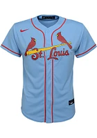 Paul Goldschmidt  St Louis Cardinals Boys Light Blue Alternate 3 Baseball Jersey