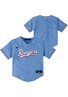 Nike Texas Rangers Baby Light Blue Alternate 3 Jersey Baseball