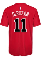 Demar DeRozan Chicago Bulls Youth Red Flat NN Perf Player Tee