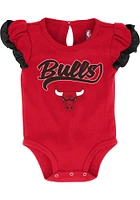 Chicago Bulls Baby Red Scream and Shout 2PK Set One Piece