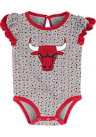 Chicago Bulls Baby Red Scream and Shout 2PK Set One Piece