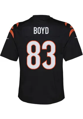 Tyler Boyd Cincinnati Bengals Youth Black Nike Home Football Jersey