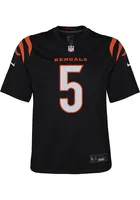 Tee Higgins Cincinnati Bengals Youth Black Nike Home Football Jersey