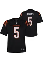 Tee Higgins Cincinnati Bengals Youth Black Nike Home Football Jersey