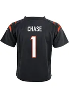 Ja'Marr Chase Cincinnati Bengals Baby Black  Home Football Jersey