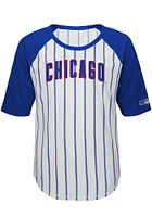 Chicago Cubs Girls White Closer Long Sleeve T-shirt