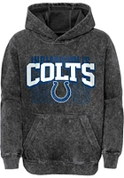 Indianapolis Colts Youth Black Back to Long Sleeve Hoodie