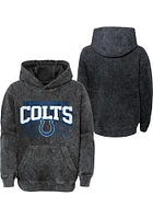 Indianapolis Colts Youth Black Back to Long Sleeve Hoodie