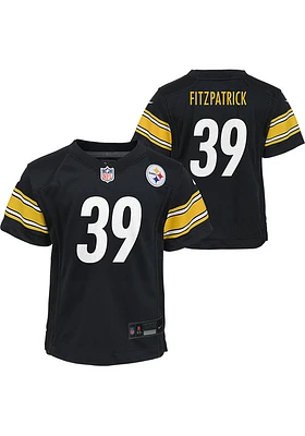 Minkah Fitzpatrick Pittsburgh Steelers Toddler Black Nike Home Football Jersey