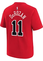 Demar DeRozan Chicago Bulls Youth Red Nike Icon NN Player Tee
