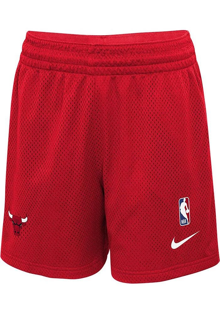 Nike Chicago Bulls Youth Red Dri-Fit Player Shorts