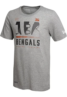 Cincinnati Bengals Grey REDZONE Short Sleeve T Shirt