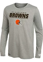 Cleveland Browns Grey STATED Long Sleeve T-Shirt