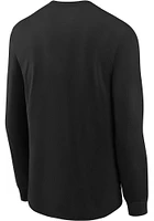 Nike Chicago White Sox Youth Black Alt Logo Long Sleeve T-Shirt