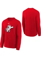 Nike Cincinnati Reds Youth Red Alt Logo Long Sleeve T-Shirt