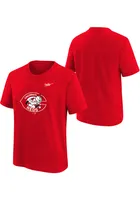 Nike Cincinnati Reds Youth Red Coop Short Sleeve T-Shirt