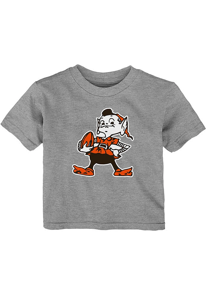 Brownie Cleveland Browns Infant Short Sleeve T-Shirt Grey